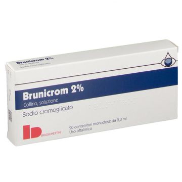 Brunicrom 2% Collirio 20 Monodose 0,3ml