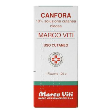 Canfora Marco Viti 10% Soluzione Oleosa 100g