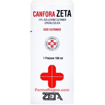 Canfora Zeta 10% Soluzione Cutanea Idroalcolica 100ml 