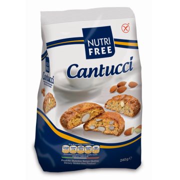 Cantucci Biscotti Senza Glutine Nutrifree 240g