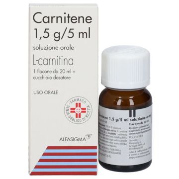 Carnitene 1,5g/5ml Soluzione Orale 20ml