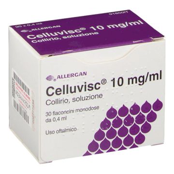 Celluvisc 10mg/ml Collirio 30 Flaconcini 0,4ml