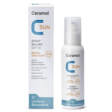 Ceramol Sun Spray SPF30 Oil Free 125ml
