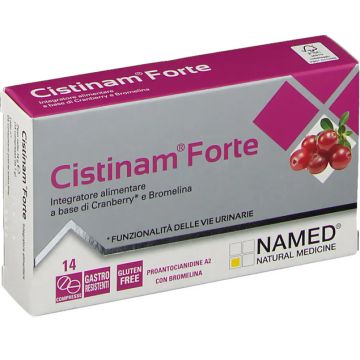 Named Cistinam Forte Integratore Vie Urinarie 14 Compresse