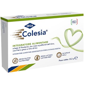 Colesia Integratore Colesterolo 30 Capsule Molli