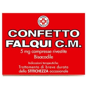 Confetto Falqui CM 5mg Stitichezza 20 Compresse Rivestite