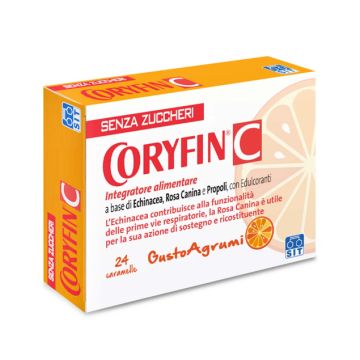 Coryfin C Agrumi Senza Zucchero 24 Caramelle