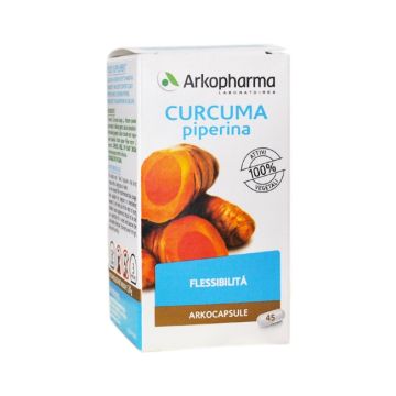 Curcuma Piperina Flessibilità Arkopharma 45 Capsule