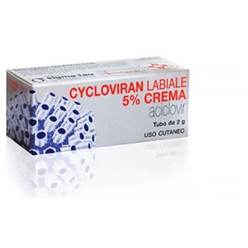 Cycloviran Labiale 5% Crema 2g