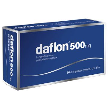 Daflon 500mg 60 Compresse masticabili Rivestite con film