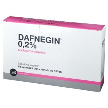 Dafnegin 0,2% Soluzione Vaginale 5 Flaconi 150ml