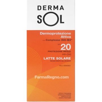 Dermasol Dermoprotezione Attiva Latte Solare SPF20 150ml