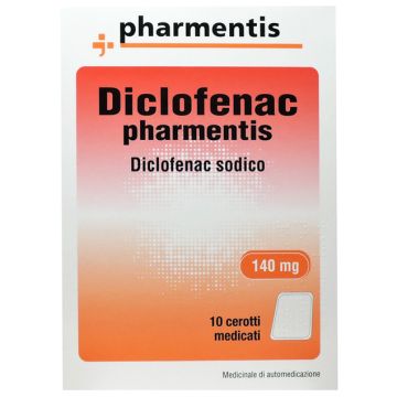 Diclofenac Pharmentis 10 Cerotti Medicati 140mg