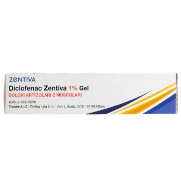 Diclofenac Zentiva 1% Gel dolori articolari e muscolari 50g