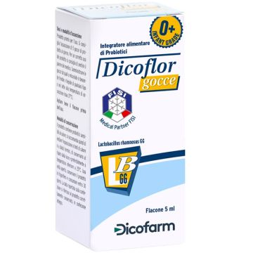 Dicoflor Gocce Integratore di Probiotici 5ml
