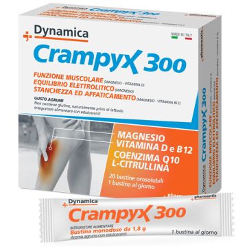 Dynamica Crampyx 300 Integratore 20 Bustine Orosolubili