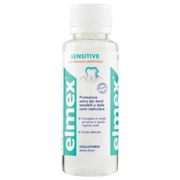 Elmex Sensitive Collutorio Protezione Carie e Denti Sensibili 100ml