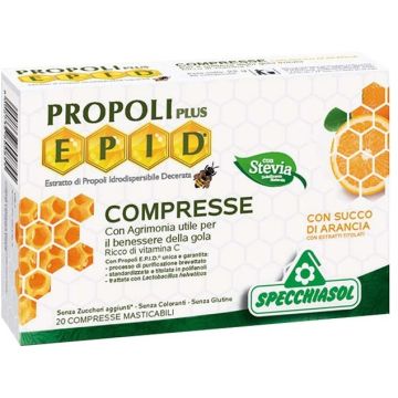 Epid Propoli Plus Gusto Arancia 20 Compresse
