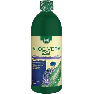 Aloe Vera Succo Concentrato di Mirtillo Esi 1000ml
