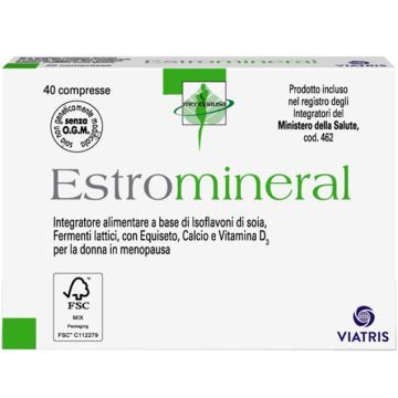 Estromineral Integratore Menopausa 40 Compresse