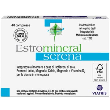 Estromineral Serena Integratore Menopausa 40 Compresse