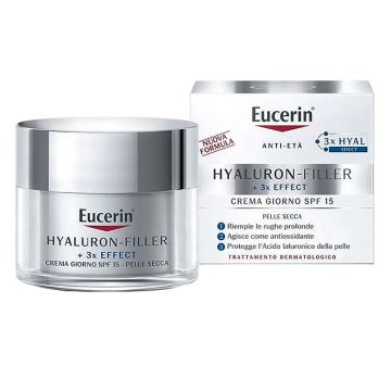 Eucerin Hyaluron Filler Crema Giorno Anti-Rughe Pelli Secche 50ml