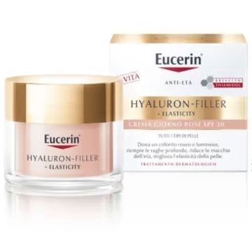 Eucerin Hyaluron Filler + Elasticity Crema Giorno Rose SPF30 50ml