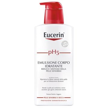 Eucerin pH5 Emulsione Corpo Idratante Pelle Sensibile Promo 400ml