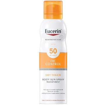 Eucerin Sun Oil Control Spray Trasparente Secco SPF50 200ml