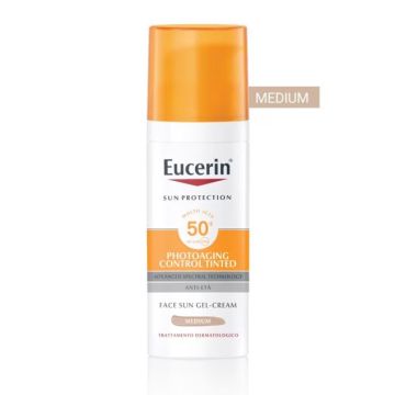 Eucerin Sun Photoaging Control Tinded Gel Creme SPF50+ Medium 50ml