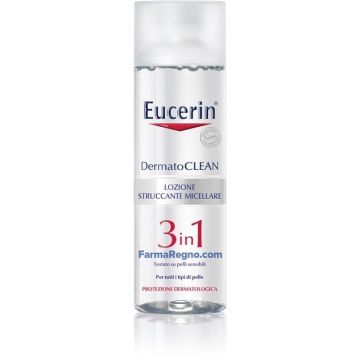 Eucerin DermatoClean 3 In 1 Lozione Struccante 200ml