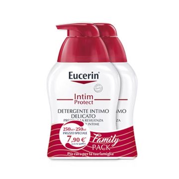 Eucerin Intim Protect Detergente Intimo Delicato 250ml+250ml