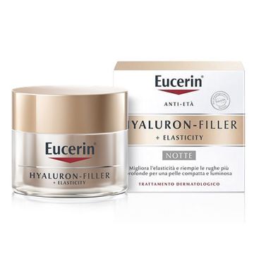 Eucerin Hyaluron Filler + Elasticity Crema Notte 50ml