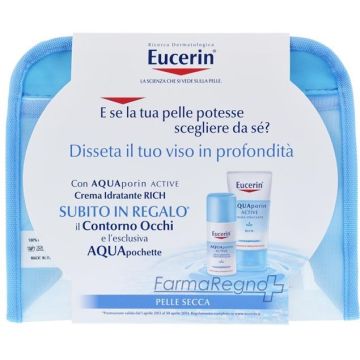 Eucerin AquaPorin Pochette Pelle Secca 40ml + 15ml