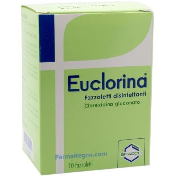 Euclorina Fazzoletti Disinfettanti 10 Pezzi 