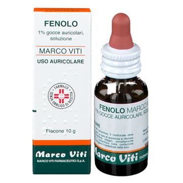 Fenolo 1% Marco Viti Gocce Auricolari 10g