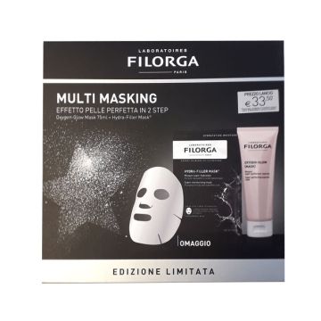 Filorga Cofanetto Multi Masking Oxygen-Glow Maschera + Omaggio Hydra-Filler Mask
