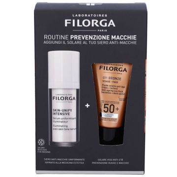 Filorga Cofanetto Skin-Unify Intensive Siero 30ml + Uv-Bronze Solare SPF50+ 40ml