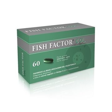 Fish Factor Col Forte Integratore per Colesterolo 60 Perle