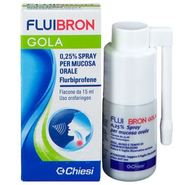Fluibron Gola Spray 0,25% 15ml
