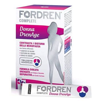 Fordren Complete Donna DrenAge Disturbi Menopausa 25 stick
