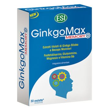 GinkgoMax Memory Integratore Alimentare 30 Ovalette