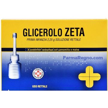 Glicerolo Zeta Prima Infanzia 6 Microclismi 2,25g
