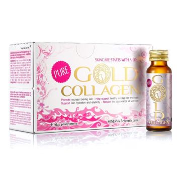 Gold Collagen Pure Integratore Antietà 10 Flaconcini Promo