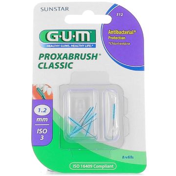Gum Proxabrush Classic Scovolini 1,2mm 8 Pezzi