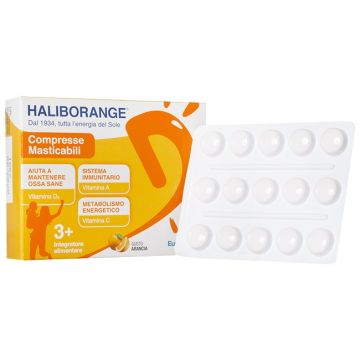 Haliborange Integratore Vitamine 30 Compresse Masticabili