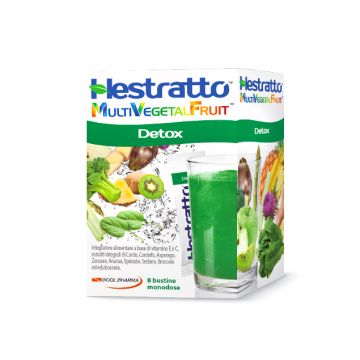 Hestratto Multivegetal Fruit Detox 8 Bustine