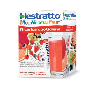 Hestratto Multivegetal Fruit Ricarica Quotidiana 8 Bustine