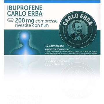 Ibuprofene 200mg Carlo Erba 12 Compresse
