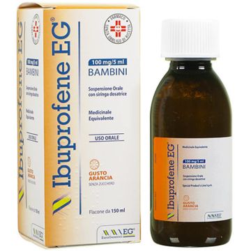 Ibuprofene EG Bambini Gusto Arancia 150ml